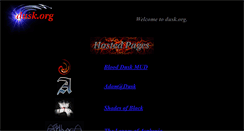 Desktop Screenshot of dusk.org